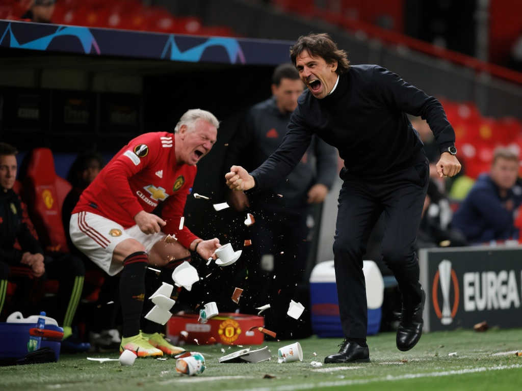 阿莫林欧联杯中场休息后手背现创可贴,球迷猜测是否因情绪失控砸物 阿莫林欧联杯中场休息后手背现创可贴,球迷猜测是否因情绪失控砸物